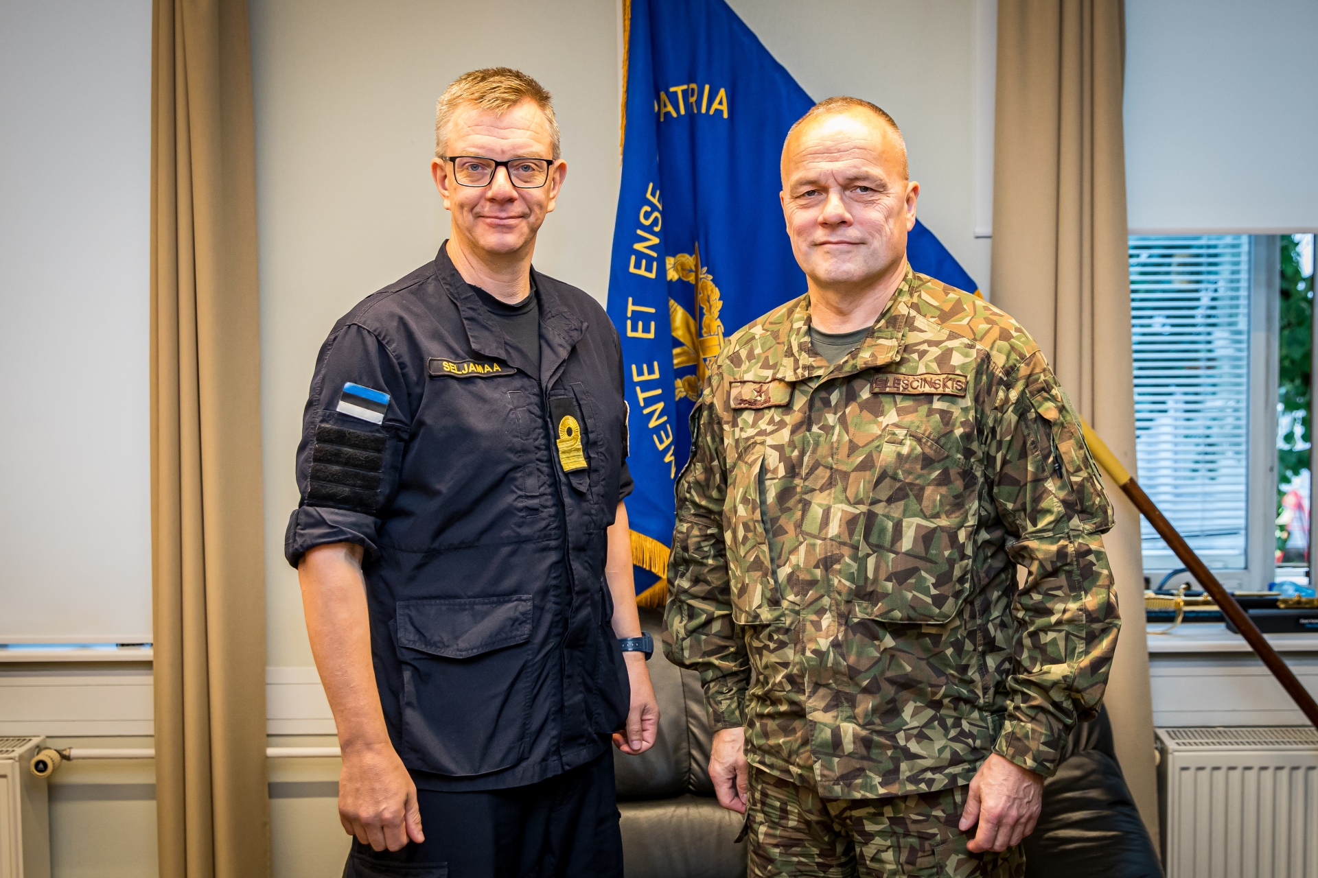 Commandants of the Baltic Defence College and Estonian Military Academy Hold Working Meeting