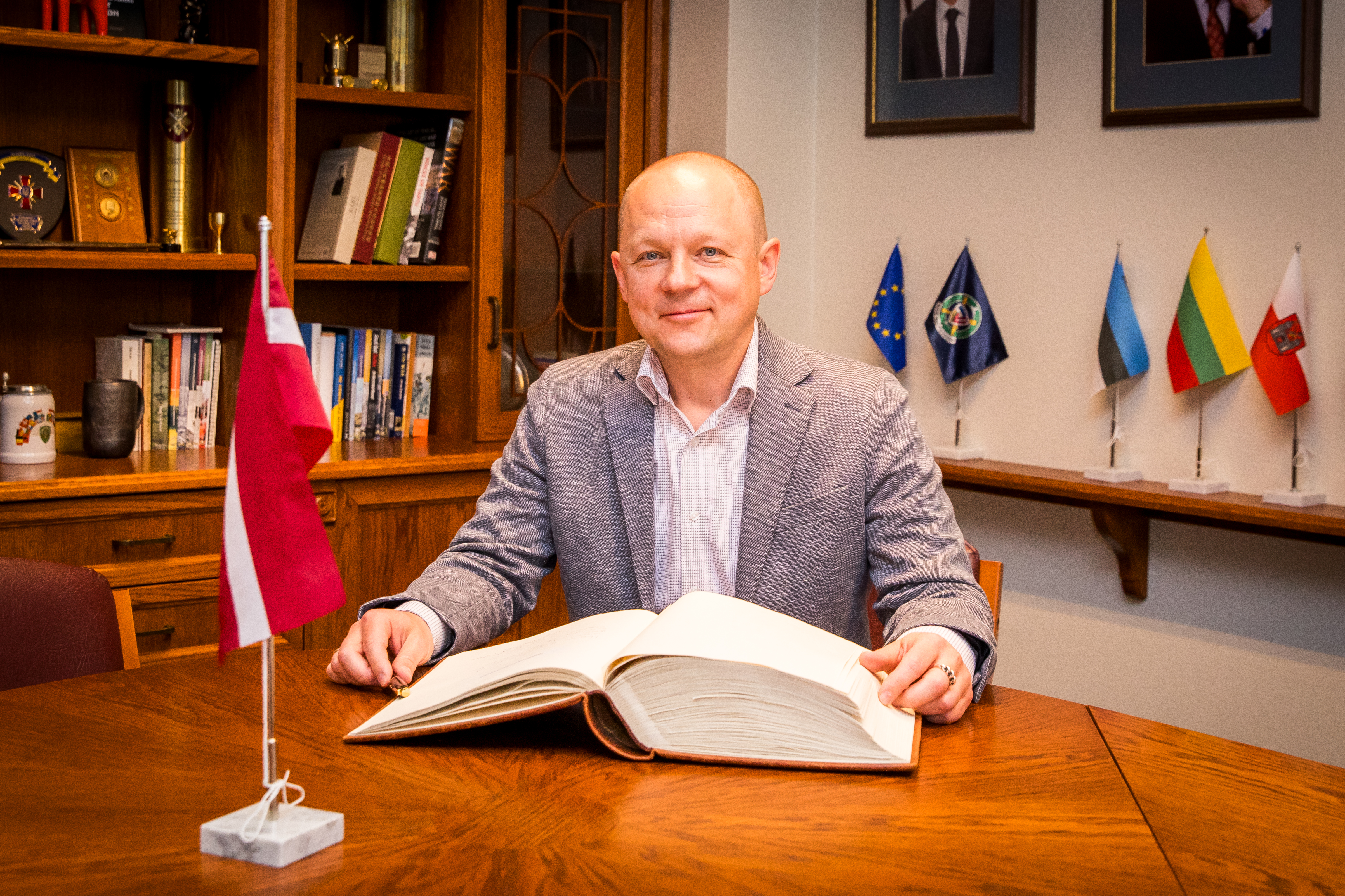Visit by H.E. Mr Juris Pēkalis, Ambassador of Latvia to Estonia
